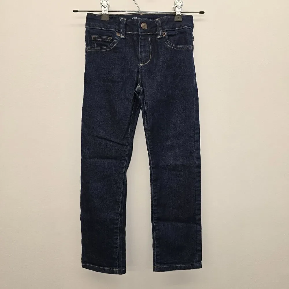 Wonder Nation Slim Girls Size 6 Stretch Denim Blue Jeans (C2)